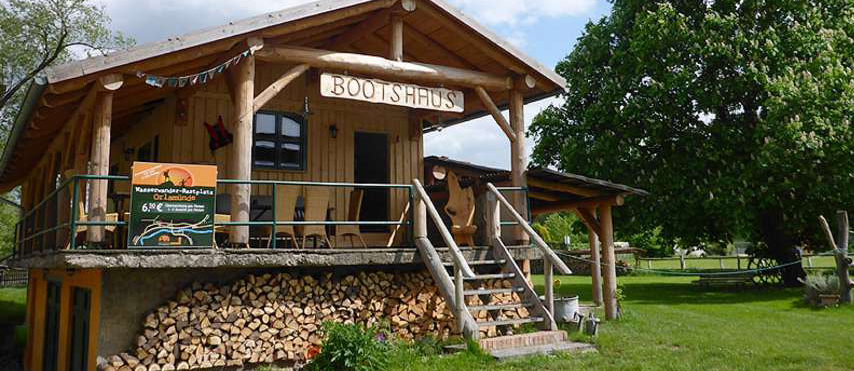 Bootshaus & Campingplatz
